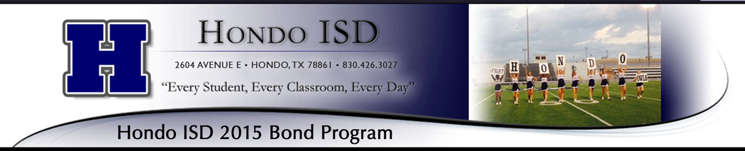 Hondo ISD Bond Program